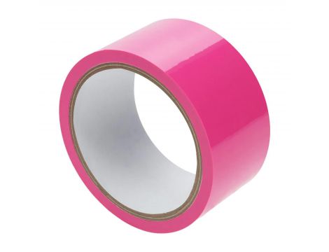 Taśma bondage PVC Ouch różowa 20 m - 4
