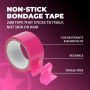 Taśma bondage PVC Ouch różowa 20 m - 6