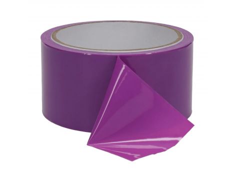 Taśma PVC nieklejąca Ouch fioletowa 20m - 3