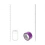 Taśma PVC nieklejąca Ouch fioletowa 20m - 7