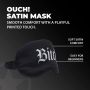 Bitch - Printed Satin Mask - Black - 5