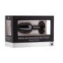 Korek analny diamentowy Ouch! silikonowy czarny 7 cm - 2