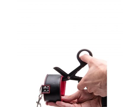 Nożyczki bezpieczeństwa Ouch! stal nierdzewna ABS 17,78 cm - 3