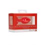 Diamond Heart Butt Plug - Regular - Red - 2