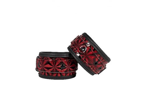 Luxury Hand Cuffs - Burgundy