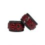 Luxury Hand Cuffs - Burgundy - 2