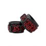 Luxury Hand Cuffs - Burgundy - 3