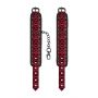 Luxury Hand Cuffs - Burgundy - 5