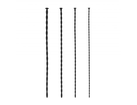 Zestaw silikonowych sond skręconych Ouch! dla początkujących 30 cm - 3