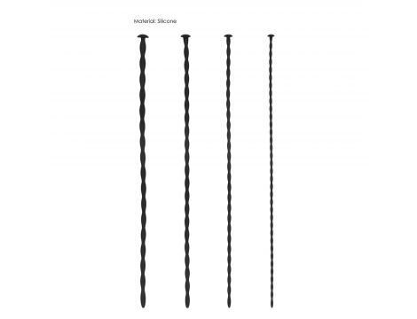 Zestaw silikonowych sond skręconych Ouch! dla początkujących 30 cm - 7