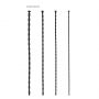 Zestaw silikonowych sond skręconych Ouch! dla początkujących 30 cm - 8