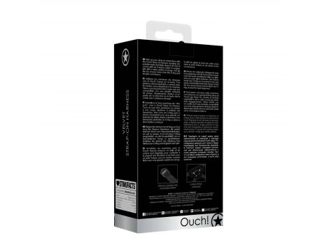 Regulowana uprząż do straponu Ouch z pierścieniem Oring 16,5cm