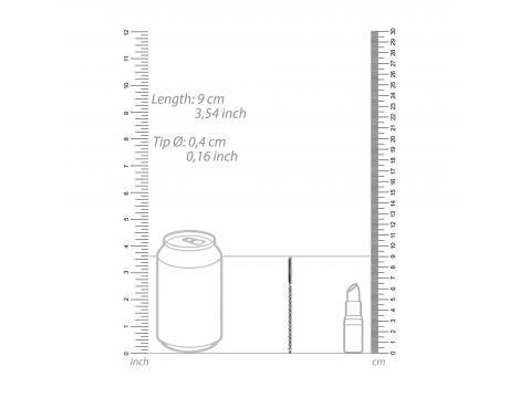 Metal Beginners Penis Plug - 4 mm - 3