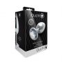 Duży aluminiowy korek analny z klejnotem Ouch! 8 cm - 2