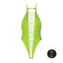 Body z wysokim krojem Ouch neonowa zieleń XS XL - 6