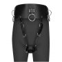 Belt with Vibrator Holder - Black - 9