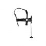 Open Mouth Gag Head Harness with Plug Stopper - Black - 5