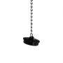 Open Mouth Gag Head Harness with Plug Stopper - Black - 8
