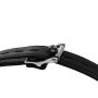 Open Mouth Gag Head Harness with Plug Stopper - Black - 11