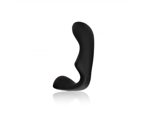 Pointed Vibrating Prostate Massager with Remote Control - Black - 7