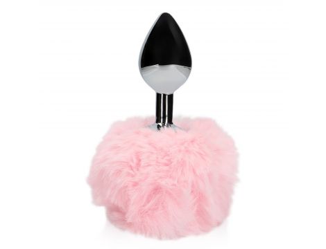 Metalowy korek analny Bunny Tail Ouch - 10