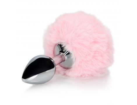 Metalowy korek analny Bunny Tail Ouch - 9