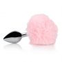 Metalowy korek analny Bunny Tail Ouch - 4