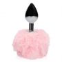 Metalowy korek analny Bunny Tail Ouch - 11