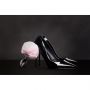Metalowy korek analny Bunny Tail Ouch - 9