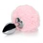 Metalowy korek analny Bunny Tail Ouch - 10