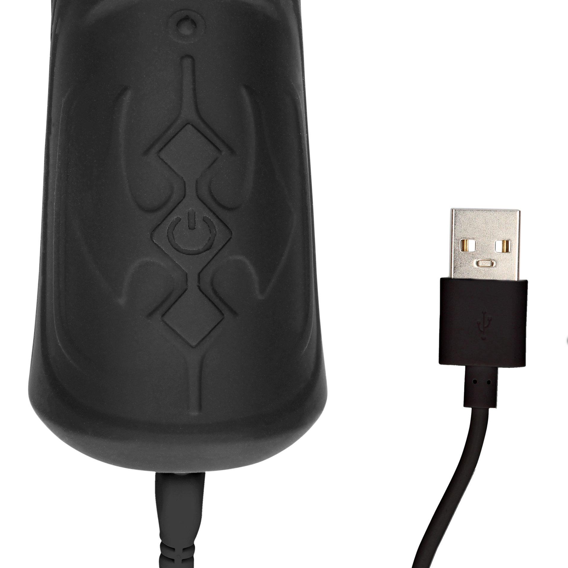Hand Held Vibrating Sex Machine - Black