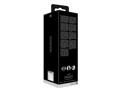 Maszyna do seksu Ouch! czarna z ruchem posuwistym USB - 2