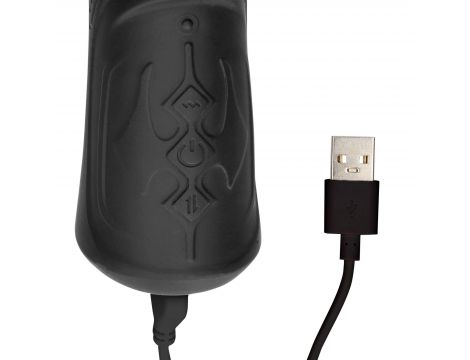 Maszyna do seksu Ouch! czarna z ruchem posuwistym USB - 15