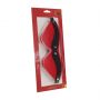 Opaska na oczy Milan Ouch czarno czerwona - 3