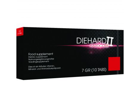 Kapsułki Diehard II Hardcore Pharmquests 10 sztuk - 2