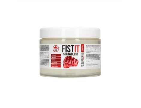 Lubrykant extra gęsty truskawkowy Fist It 500 ml - 4