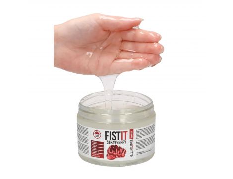 Lubrykant extra gęsty truskawkowy Fist It 500 ml - 5