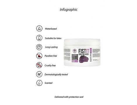 Żel relaksujący analny Fist It 500ml - 4