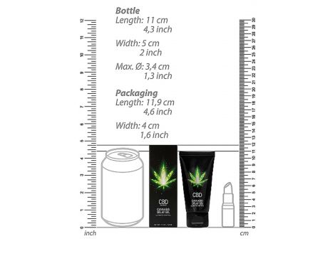 Żel opóźniający CBD Cannabis Pharmquests 50 ml - 6