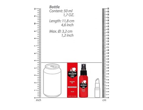 Olejek do masażu CBD Original Pharmquests 50 ml - 5