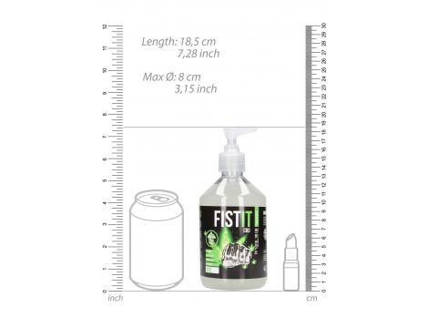 Lubrykant do fistingu CBD Fist It 500 ml z pompką - 4