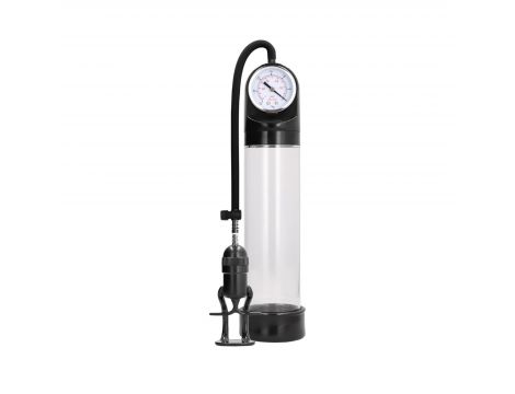 Pompka z manometrem Pumped 20 cm przezroczysta - 2