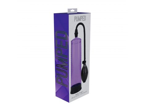 Pompka próżniowa Pumped Basic Pump 1 wodoodporna fioletowa 31 cm - 2
