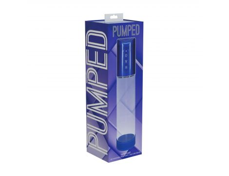 Pompka elektryczna HyperPump Pumped niebieska metaliczna USB - 2