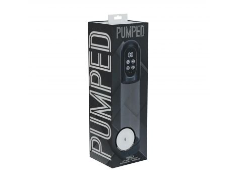 Automatyczna Wodoodporna Pompka Penisa i Masturbator Gun Metal - 3