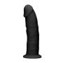 Silicone Dildo Without Balls - 15,3 cm - Black - 2