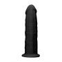 Silicone Dildo Without Balls - 15,3 cm - Black - 4