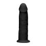 Silicone Dildo Without Balls - 15,3 cm - Black - 3