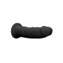 Silicone Dildo Without Balls - 15,3 cm - Black - 7