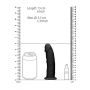 Silicone Dildo Without Balls - 15,3 cm - Black - 8
